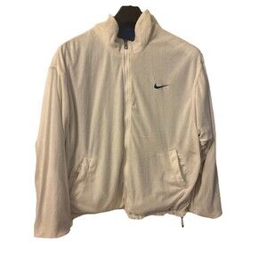 NIKE ACG reversible Vintage White tag 90s Windbreaker Court Jacket L Unisex USA